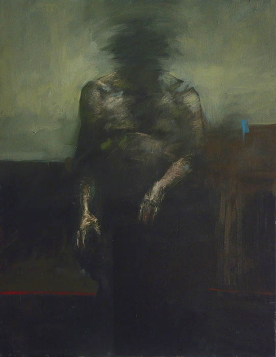 Máthé Lászlo(Társadalom kritika,2011,90x70cm,olaj,vászon)
