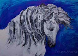 Tapaszi Andrea_Borzos soreny_akryl vasznon_50x70cm_2011